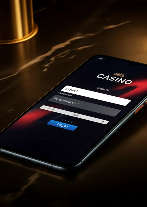 Formulaire de connexion de Mafia Casino, avec les champs pour saisir votre identifiant et mot de passe, permettant un accès ultra-rapide.